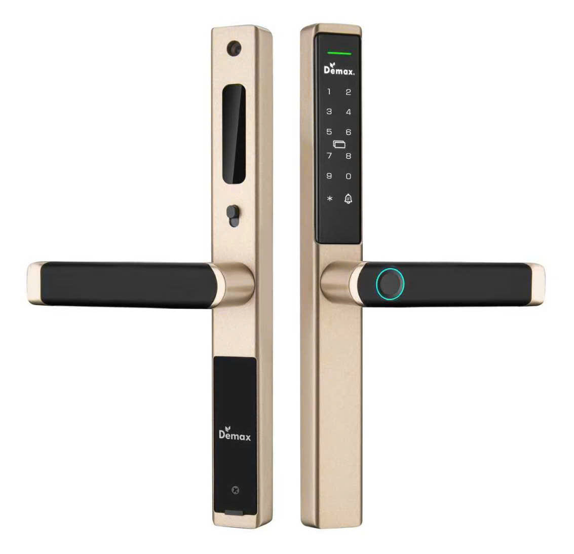 Khóa cửa nhôm điện tử Demax EL-C103 CG App wifi