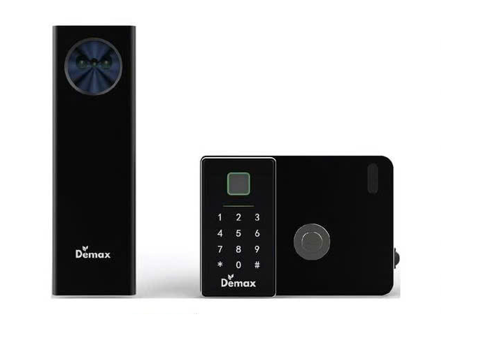 Khóa cửa cổng sắt Demax EL-G908 GB CNC Face-ID